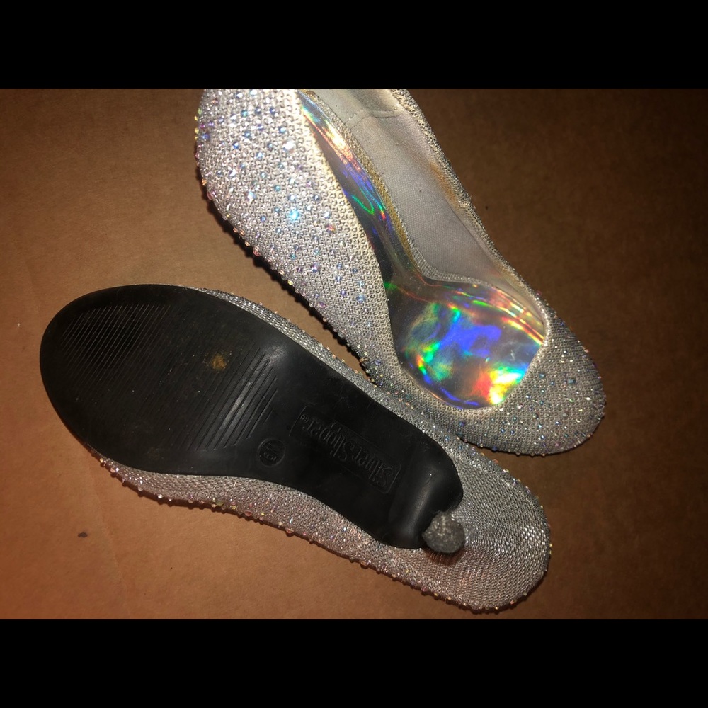 Silver Formal Pumps